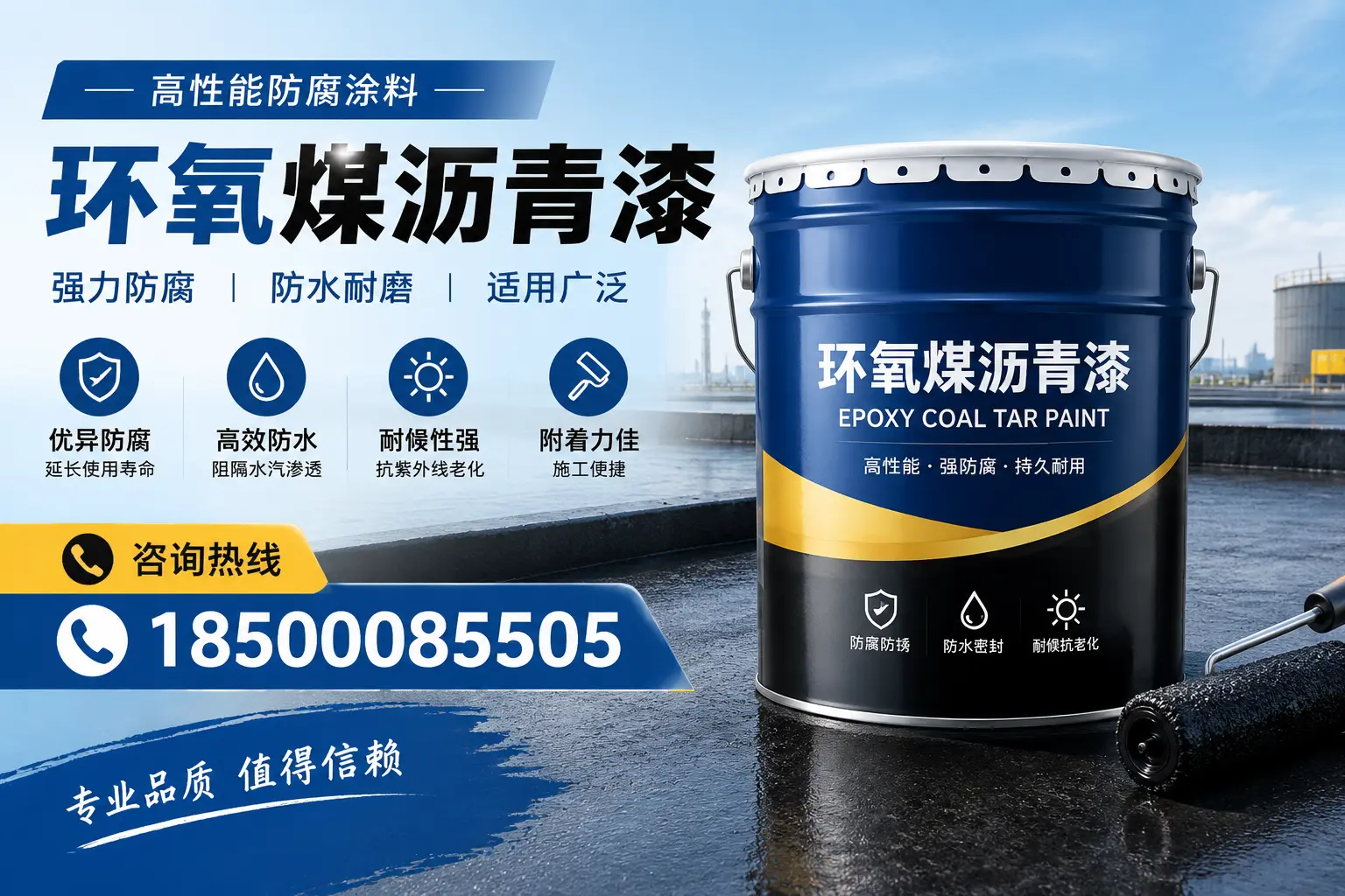 环氧煤沥青漆的主要成分与功能,通化用户深度了解